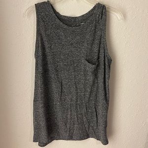 Old navy grey tank size large